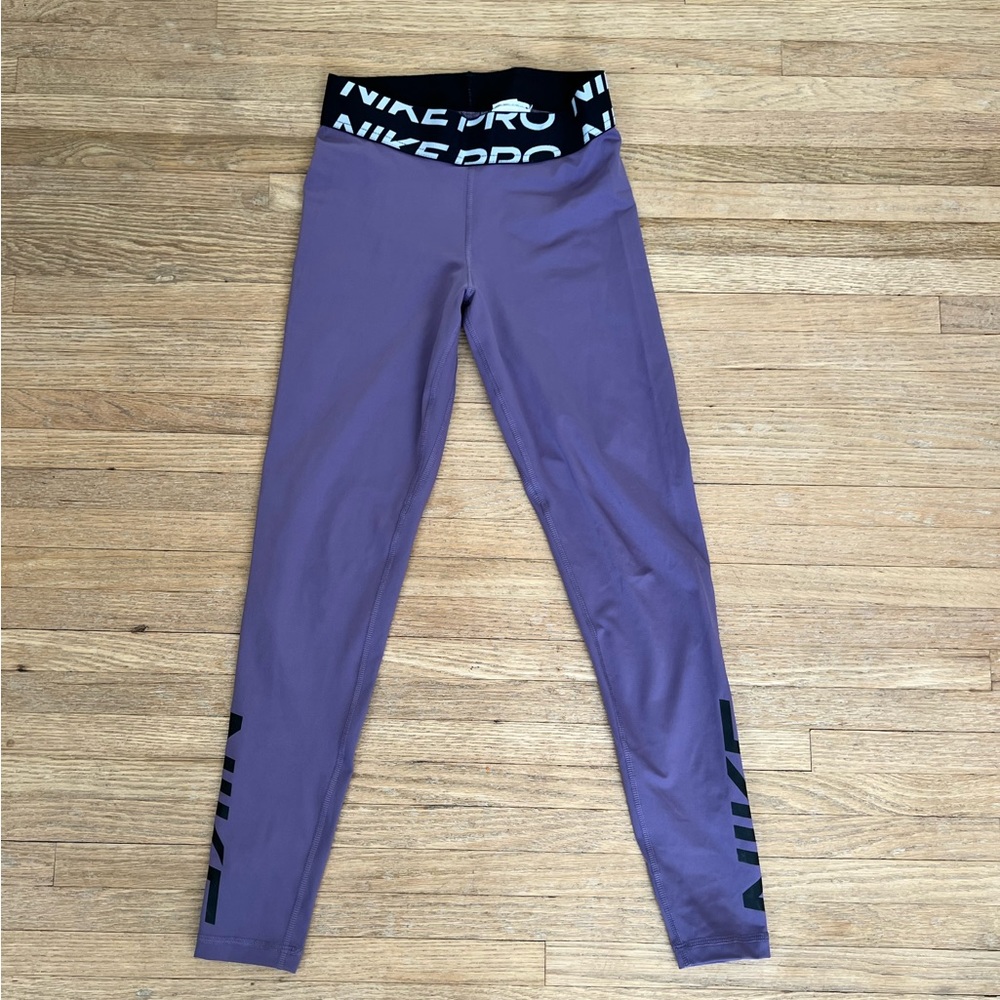 Nike Pro Dri-Fit Purple Leggings Small